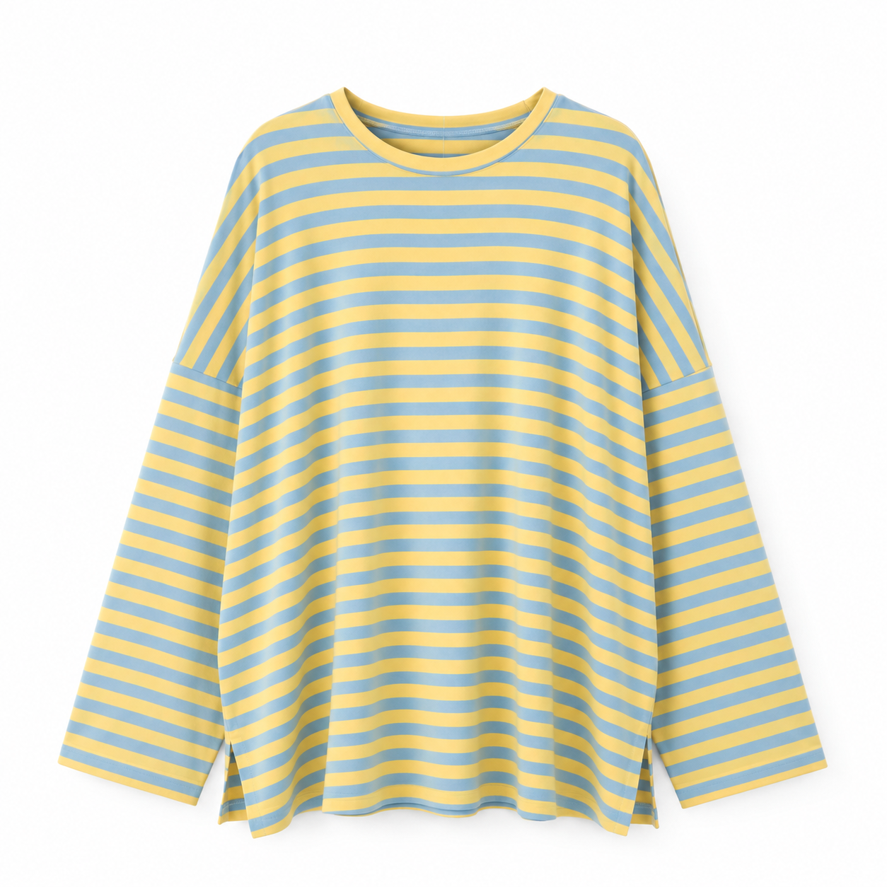 T-shirt oversize rayé