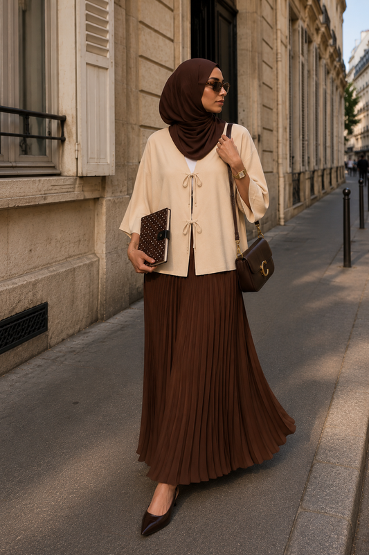 Blouse nœud
