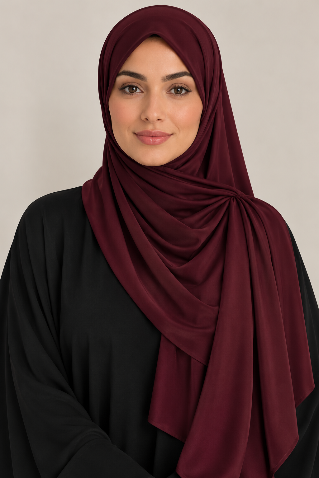 Hijab jersey liquide