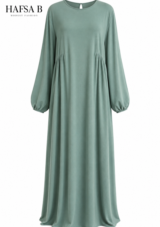 Abaya manches ballon