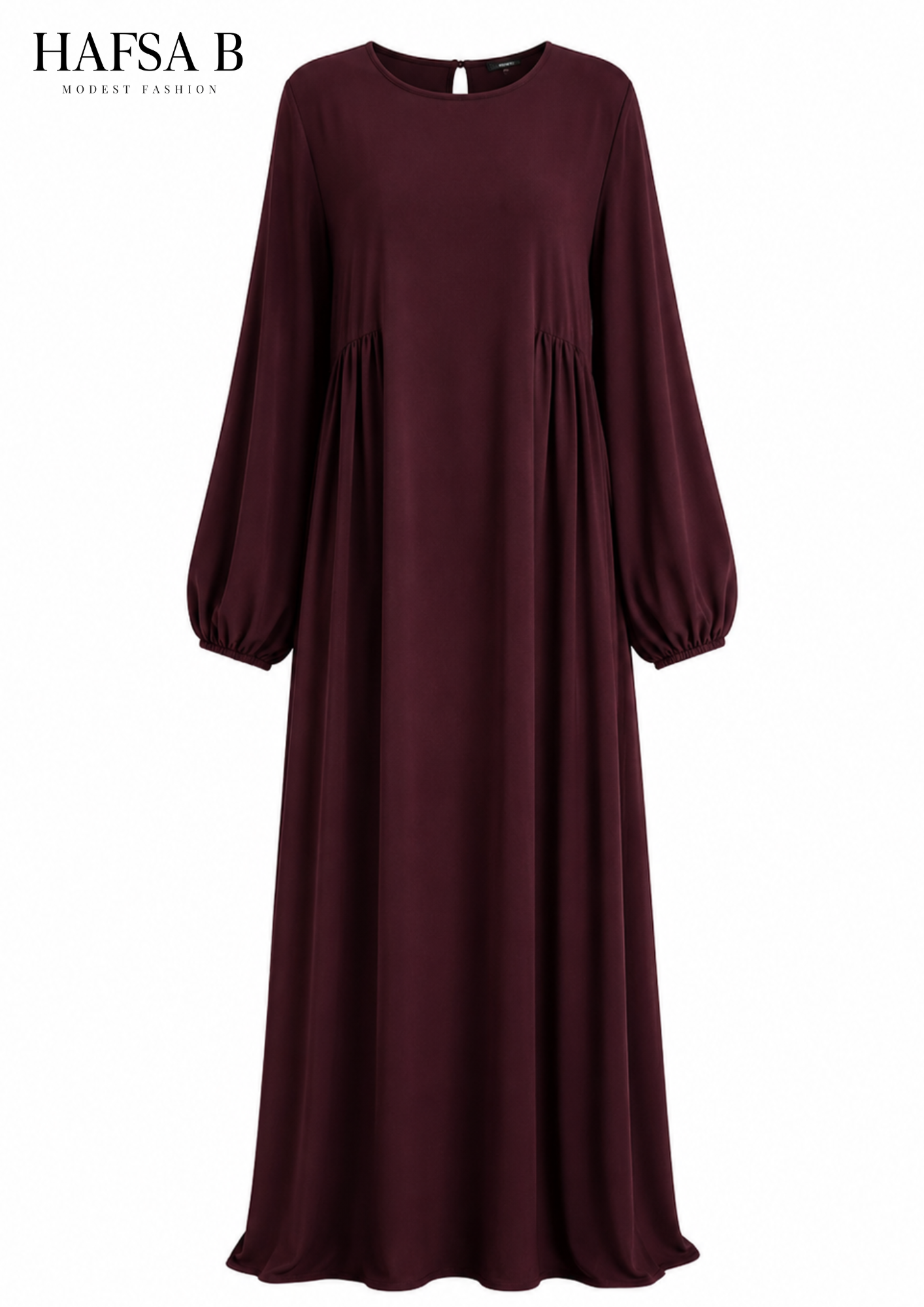 Abaya manches ballon