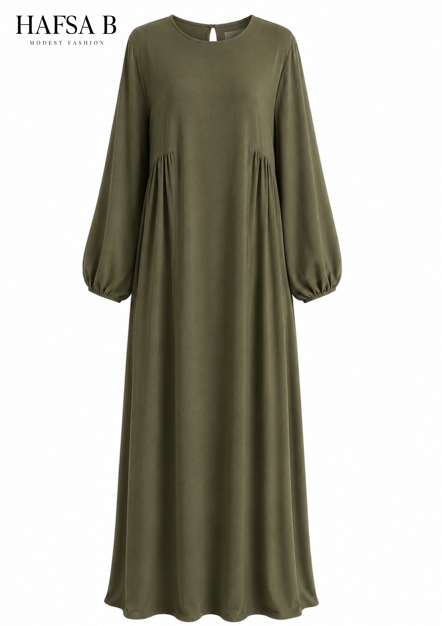 Abaya manches ballon