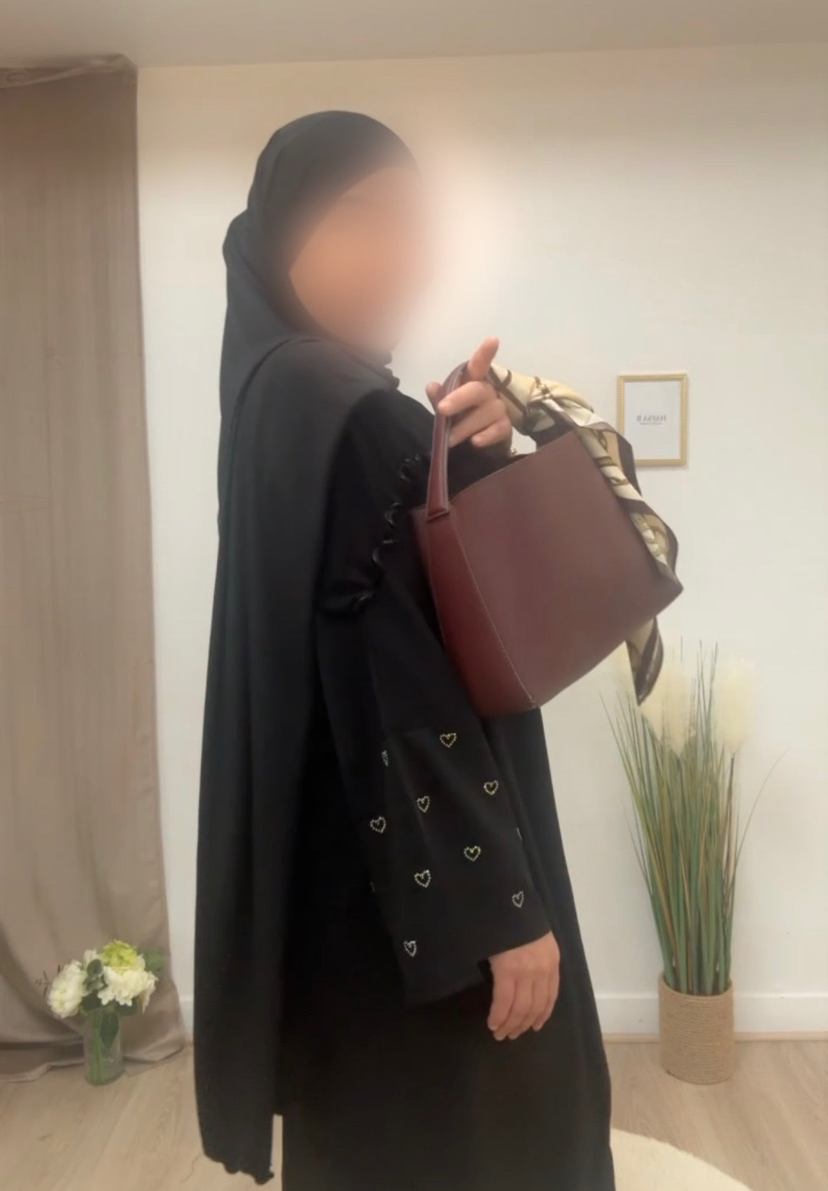 Abaya coeur
