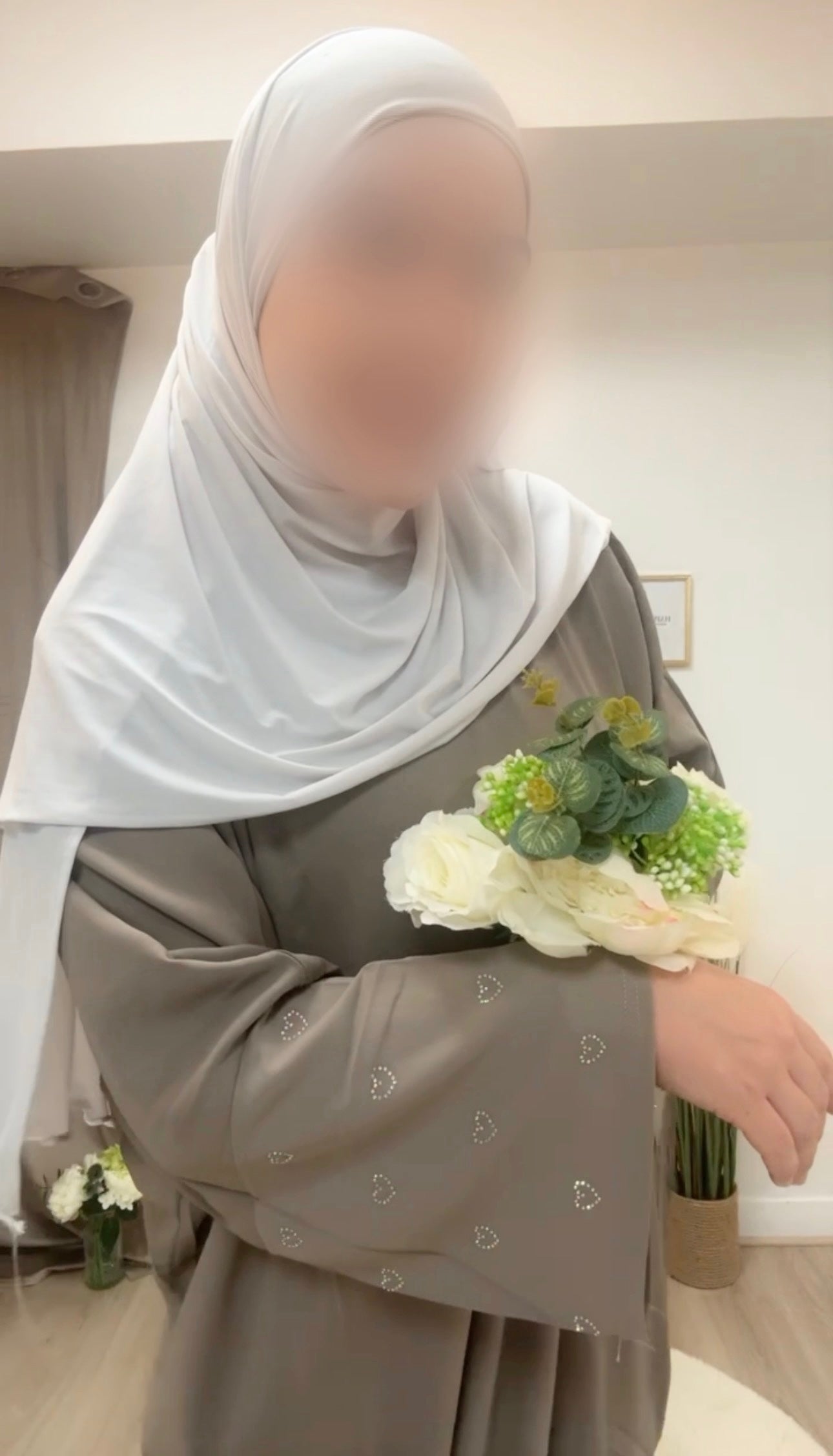 Abaya coeur