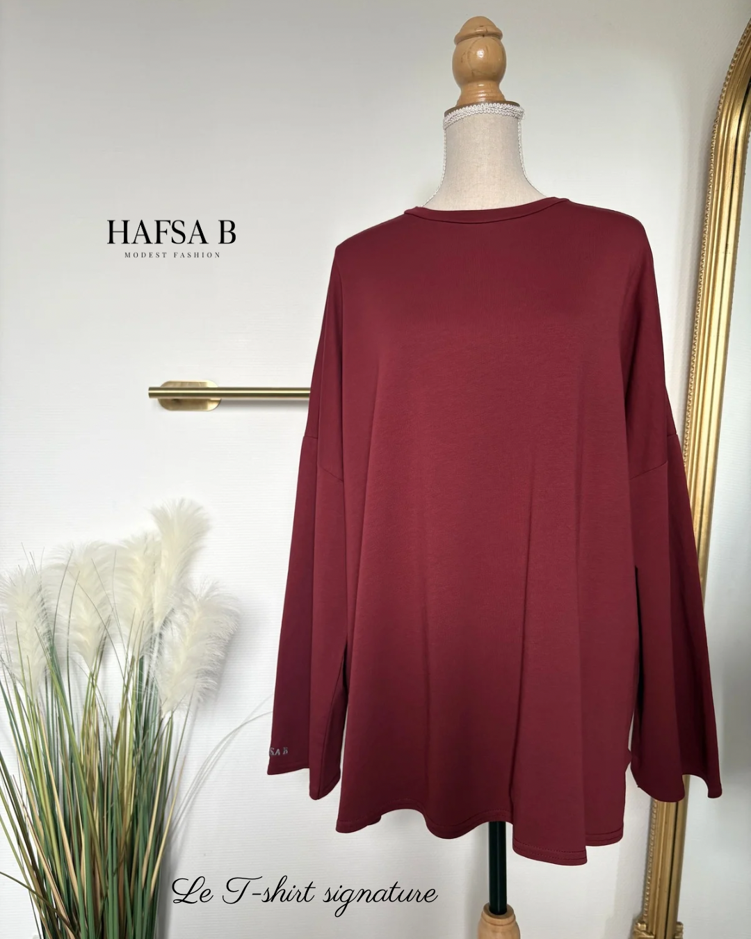 T-Shirt Signature Hafsa B