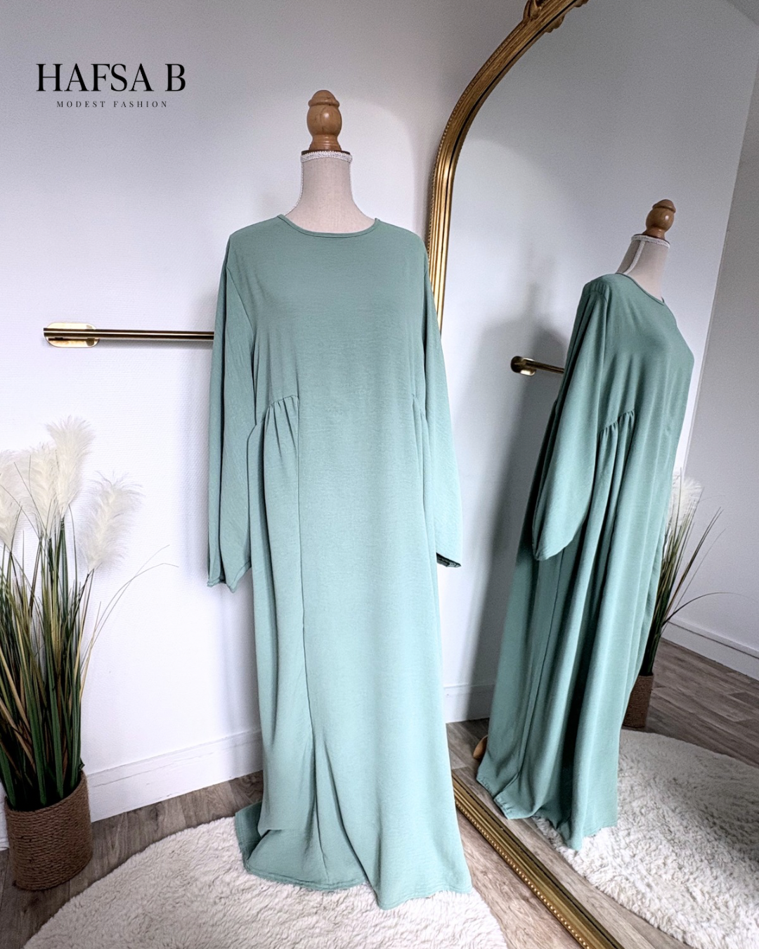 Abaya manches ballon