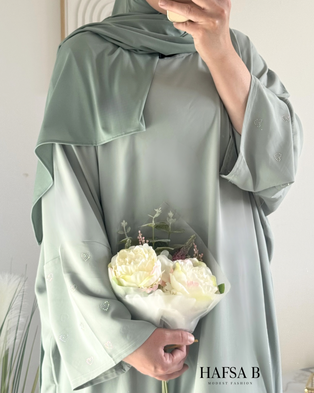 Abaya coeur